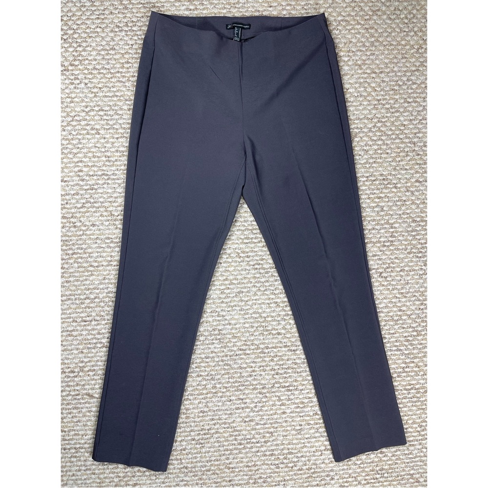 Adrianna Papell Gray Slim Slacks